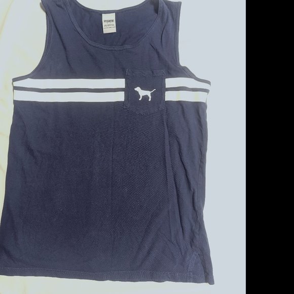 PINK Victoria's Secret Tops - Pink Sleeveless Tee Women's Small